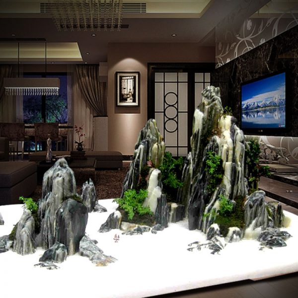 Hòn non bộ tốt cho phong thủy, tăng vượng khí 01