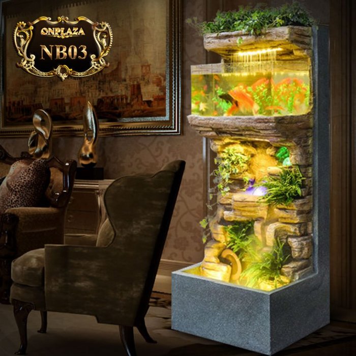 hòn non bộ mini giúp làm đẹp không gian 2