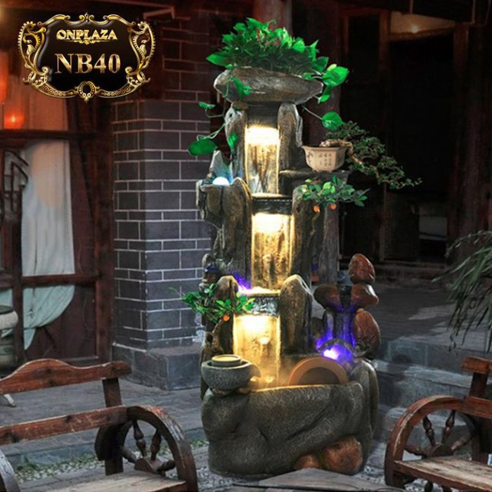 Hòn non bộ mini trang trí vừa đẹp vừa ý nghĩa