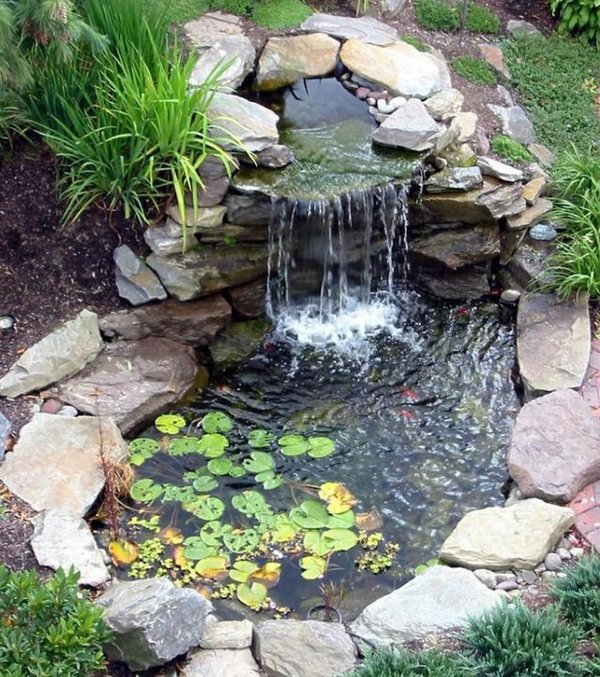 hòn non bộ thác nước 02