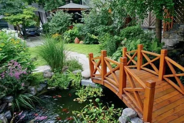 tiểu cảnh với sân nhỏ 3