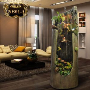 Trưng bày hòn non bộ mini mang đến may mắn cho gia chủ 1